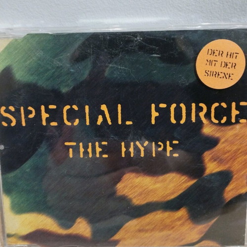 Special Force The Hype CD like new, hard trance single