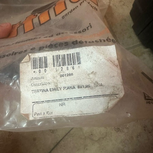 Κεφαλή Μεσινέζας ημιαυτόματη με αρσενικό πάσο 8x1,25 Attila καινούργια