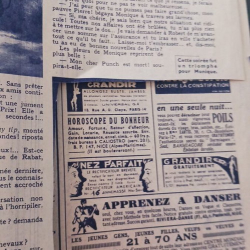 Mon Film Grand Gala magazine used, October 1953