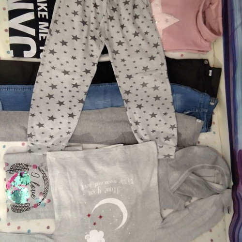 Clothing pack for 12 years old, 14 pieces, used, multicolor