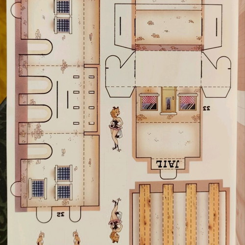 Lucky Luke crafts new paper construction issue