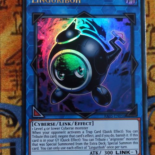Linguriboh Yu-Gi-Oh! card like new, RA05 collection