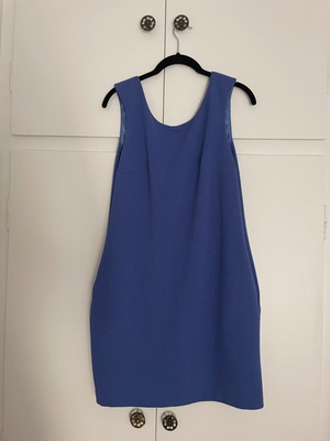 BSB mini dress used, blue, extra small with pockets and low back