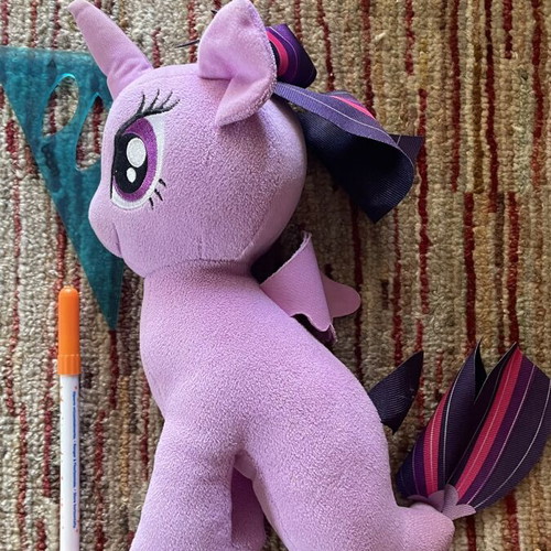 My Little Pony plush toy used