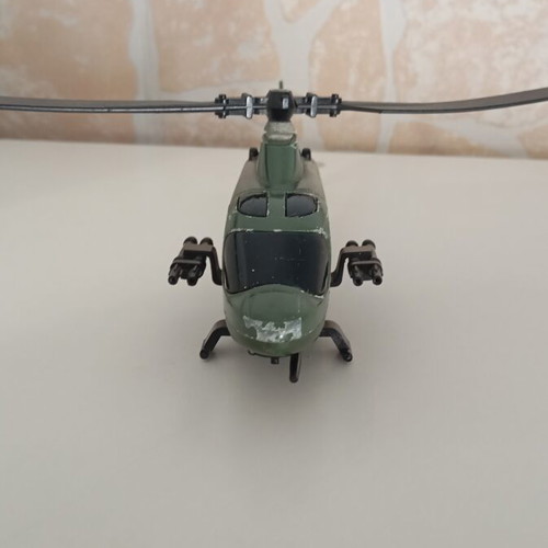 Majorette Sonic Flashers metal helicopter 20 cm used