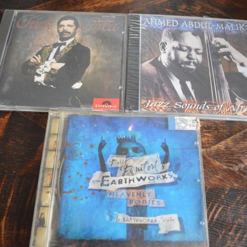 Jazz CD collection like new with Miles Davis, John Coltrane, Chick Corea