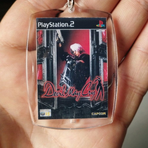 Devil May Cry PS2 acrylic keychain new