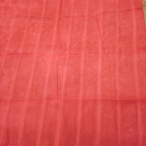 Square scarf like new, red, polyester