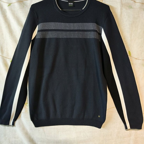 Hugo Boss Green Reasy men's sweater size S like new