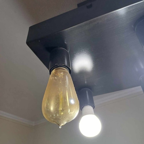 Ceiling lights used with Edison bulbs, set of 2 pieces