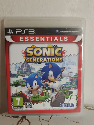 Sonic Generations PS3 Essentials μεταχειρισμένο, action adventure