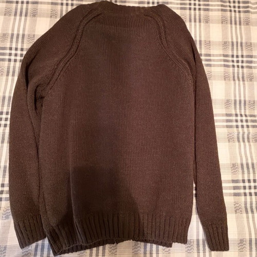 Oxford Company wool cardigan brown XL like new