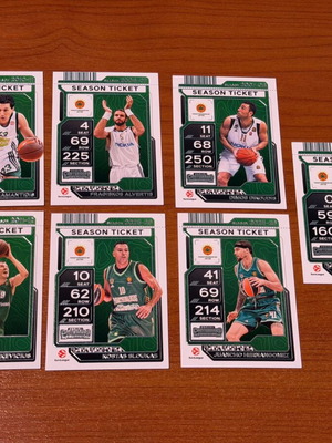 2025-26 Panini Contenders EuroLeague Panathinaikos Lot 7 Cards New