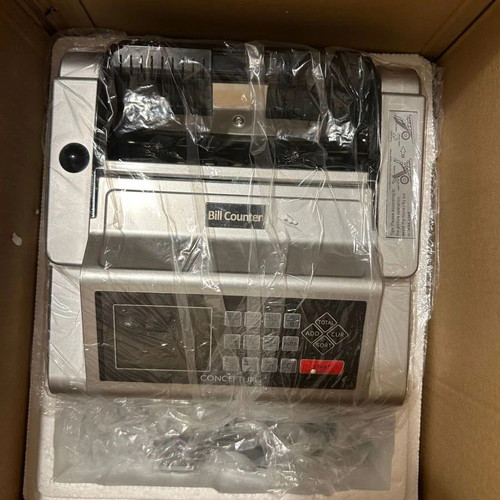 Conceptum AL-580 EURMIX Bill Counter like new with counterfeit detection