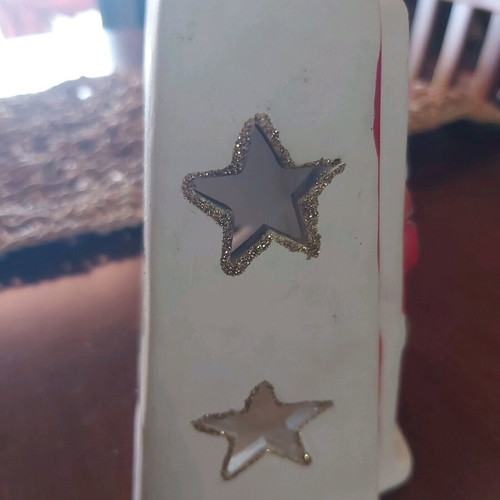 Ceramic Christmas decoration used with Santa Claus