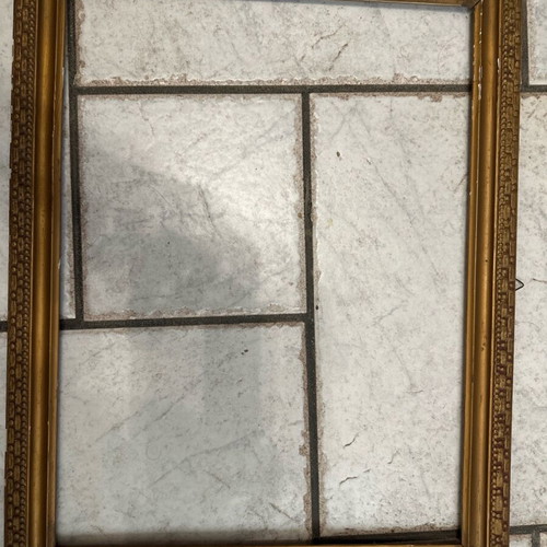 Old wooden frame used