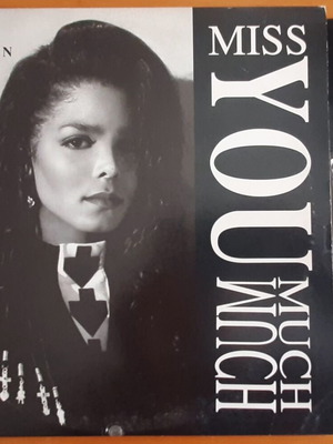 Janet Jackson Miss You Much maxi-single used, authentic US edition