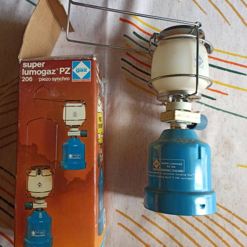 Campingaz Super Lumogaz PZ 206 camping lamp like new