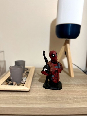 Deadpool фигура нова, ръчно боядисан 3d принт