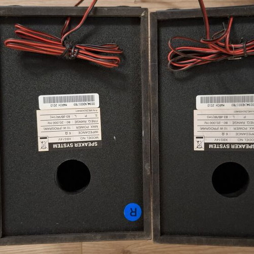 XBS14V / XAS102F speaker set, micro audio system