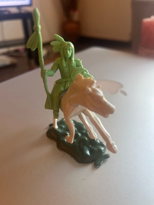 Indian figure with horse used in excellent condition