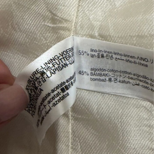 Zara linen vest, beige, size XS