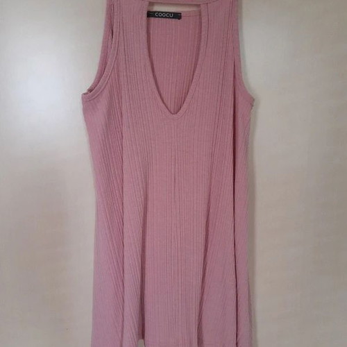 Coocu jacket and sleeveless top set like new, spring colors
