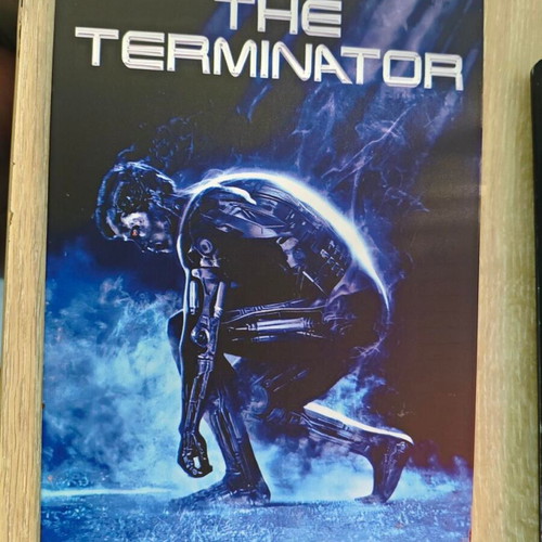 Metal decorative sign The Terminator like new