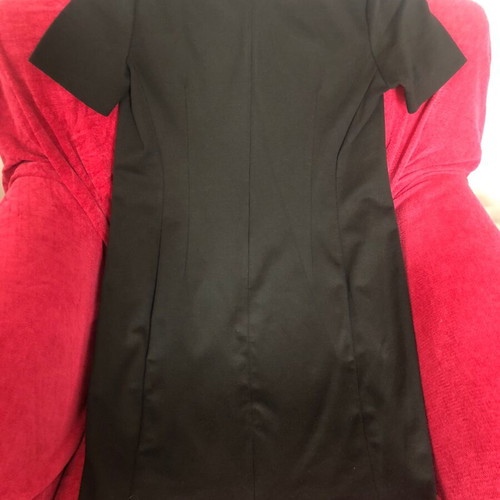 Damsel in a dress short-sleeve dress used, black and gray, size L