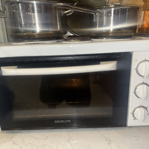 Davoline EC 450 Chef electric oven with 3 hotplates, used