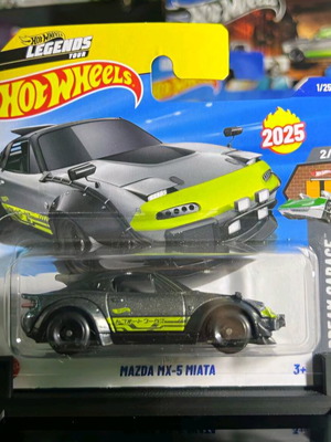 Hot Wheels Mazda Mx5 Miata Legends new sealed