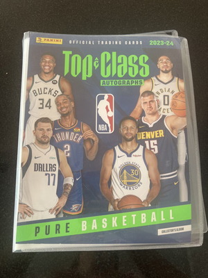Top Class 2023-24 basketball collector's album