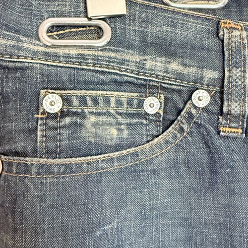 Replay low-rise cropped jeans like new, blue, size S