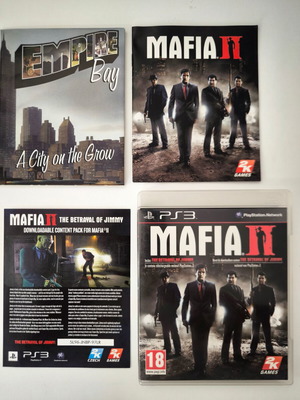 Mafia II PS3 game for Sony PlayStation 3, full set
