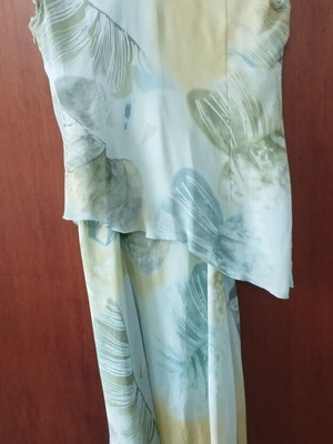 Cavita premium vintage skirt and blouse set like new, colorful