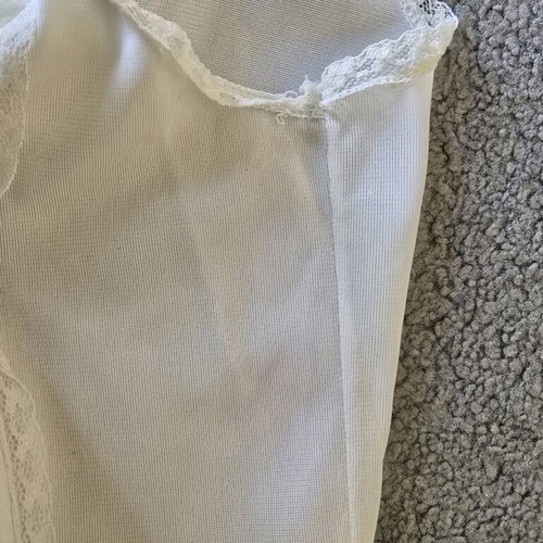 Slip dress sugar color used, kids Her Majesty size 4, 1960