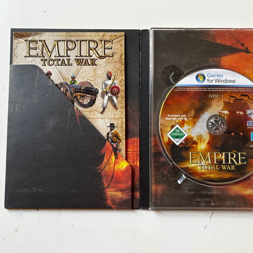 Empire: Total War PC Game 2-Disc Edition used