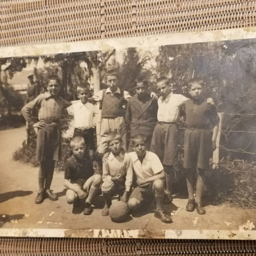 Volos football club Atlas 1940 photo used, rare