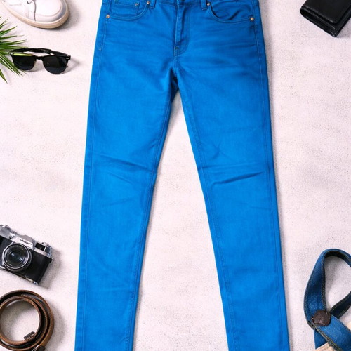 Zara blue pants like new, size S