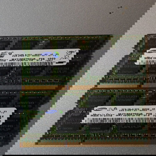 4gb (2+2) Samsung ddr3 sodimm 1066mhz