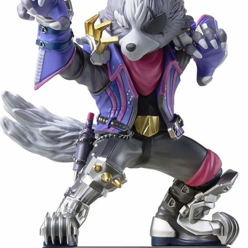 Nintendo Amiibo Wolf No.63 Super Smash Bros figure