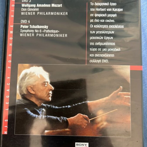 Herbert von Karajan DVD like new