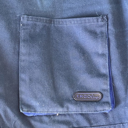 CS Work Wear ErgoLine work pants used, size L, dark blue