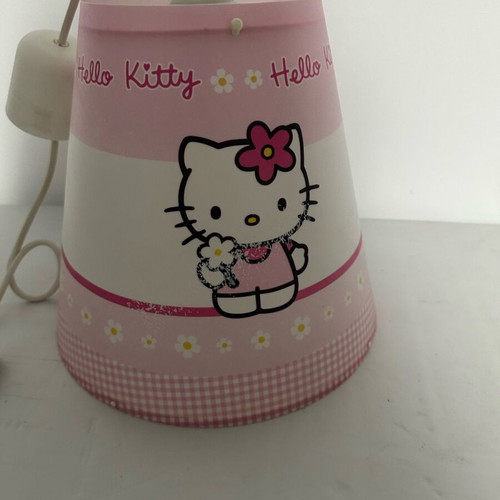 Hello Kitty ceiling light like new for children