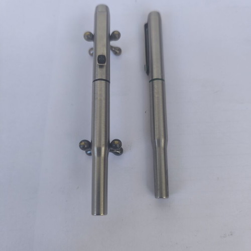 Parker 25 set rollerball made in England, used, stainless steel