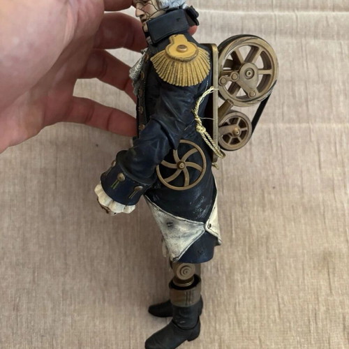 Bioshock Infinite George Washington Motorized Patriot 9” NECA action figure used