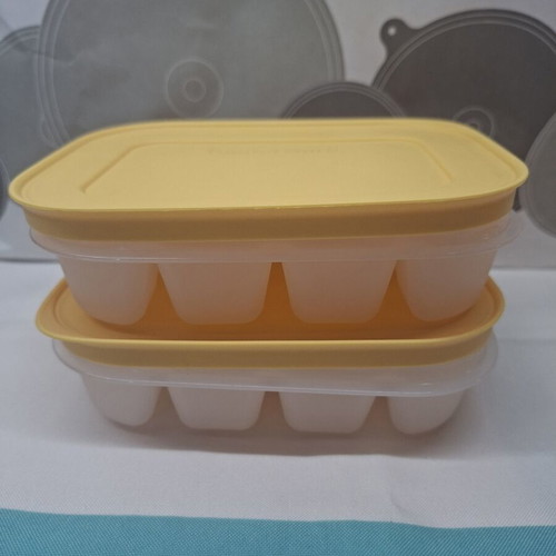 Ice Cube Trays New, 12 Cubes Each, Flexible Material