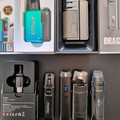 Vape bundle used with Argus P2, Drag E60, Ito pod, Voopoo Mate, Geekvape Sonder