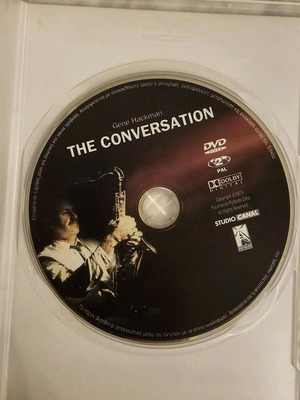 The Conversation DVD σαν καινούργιο, κοινωνική ταινία με υπότιτλους