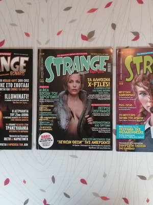 Strange magazine like new, set of 3 issues 121, 158, 168